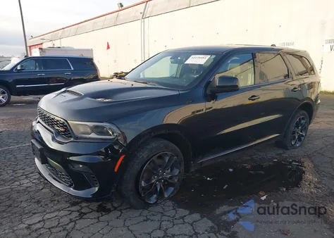 2022 Dodge Durango Gt Awd z USA, uszkodzony, nr VIN 1C4RDJDGXNC100766
